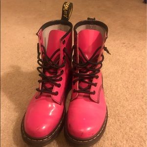 Pink Dr martens